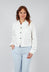 Cropped Jacket in Off White