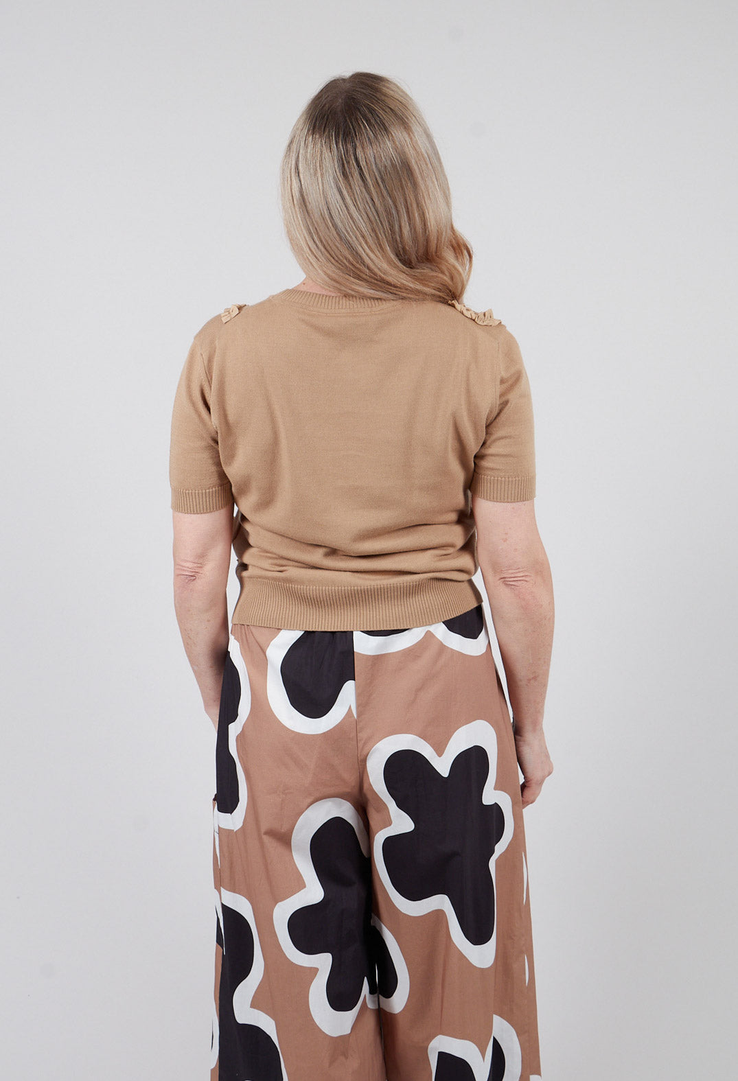 Cropped Jumper in Lark