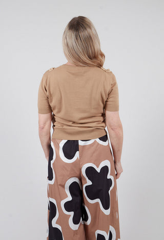 Cropped Jumper in Lark