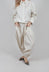 Cuffed Trouser in Oyster