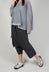 Culotte Salopettes in Charcoal Melange