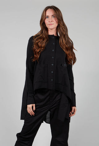 Curtain Jacket in Black