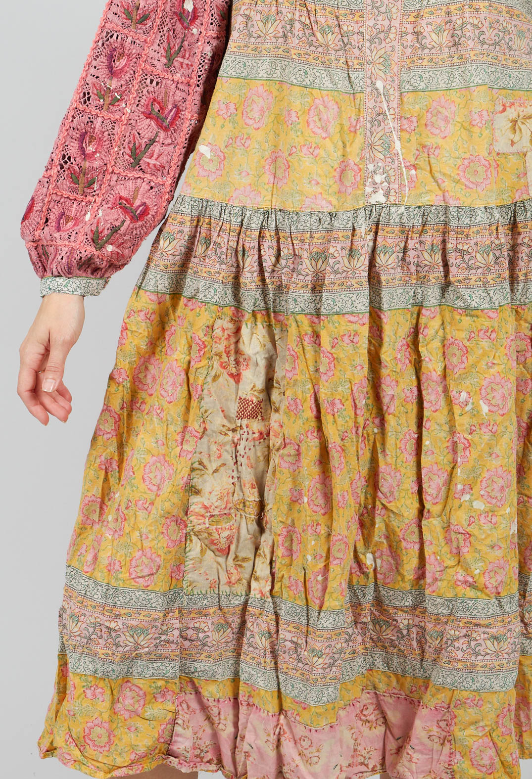 Gutta Garden Dress in Raspberry Patch