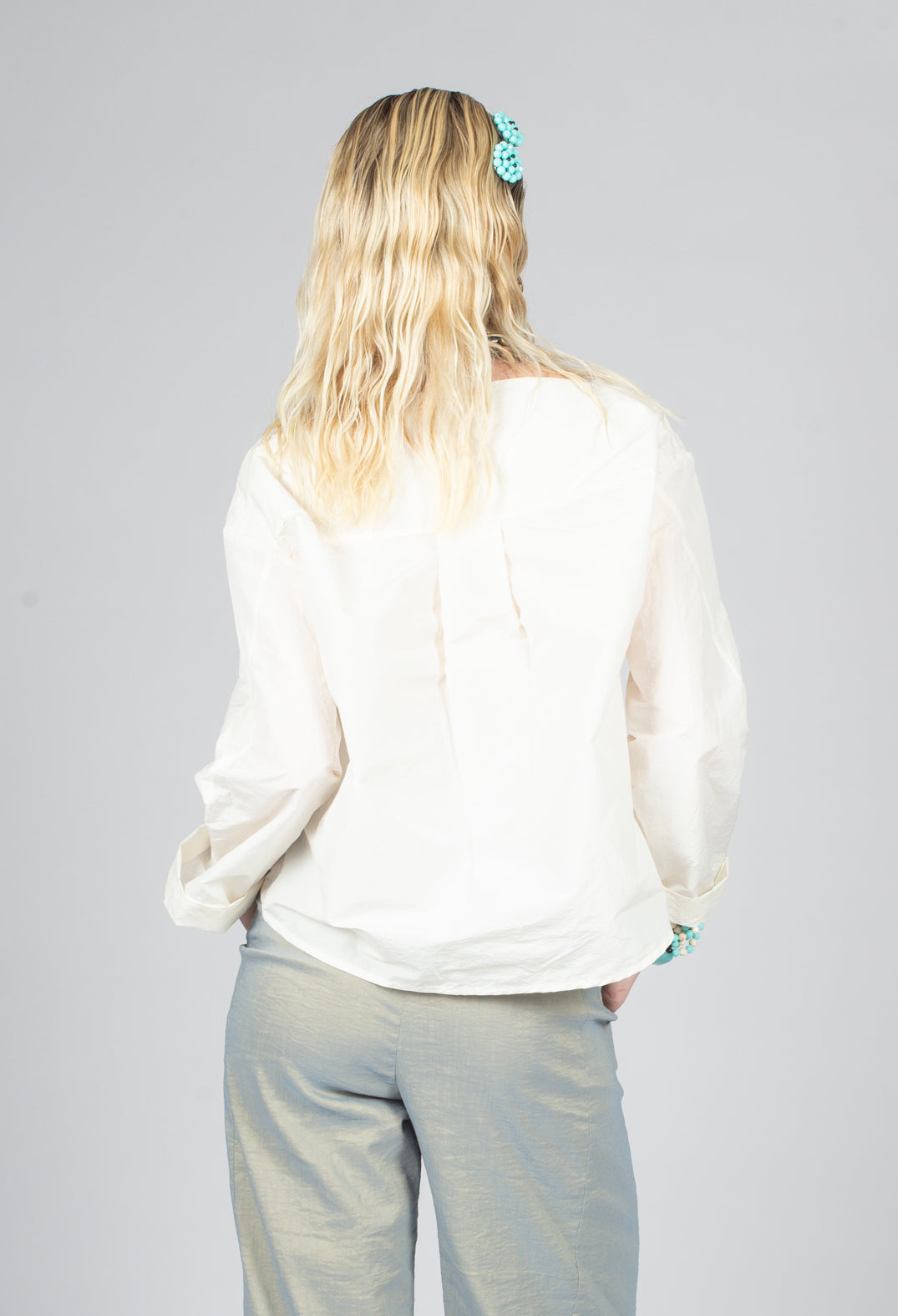 Pil Blouse in Off White