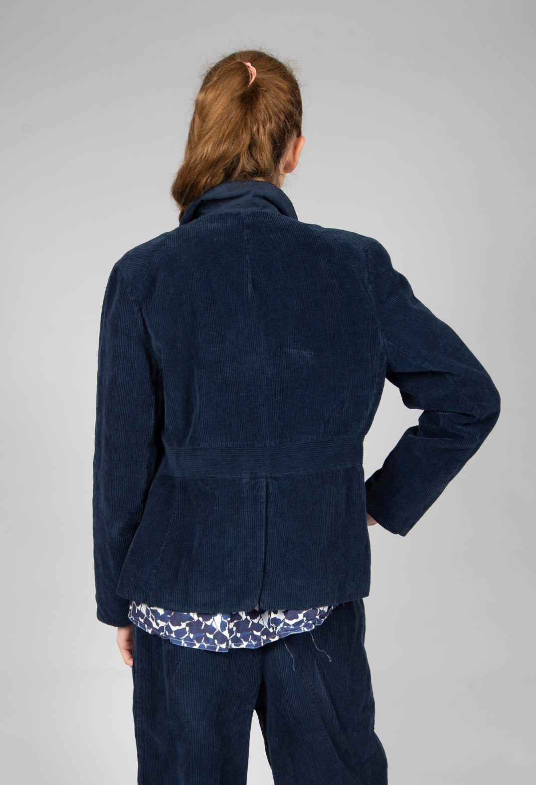 Valka Jacket in Navy