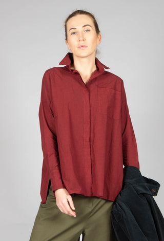 Camelia Shirt in Henna
