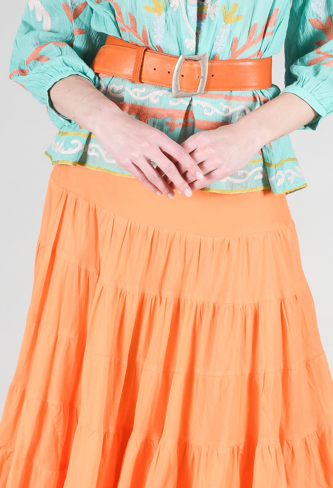 Velma Skirt in Orange