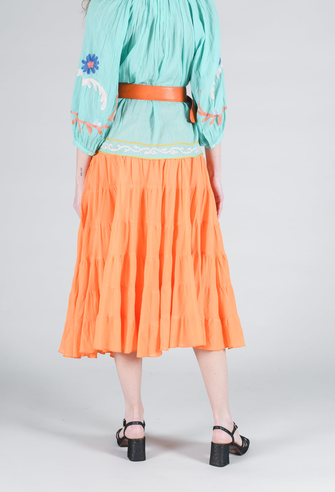 Velma Skirt in Orange