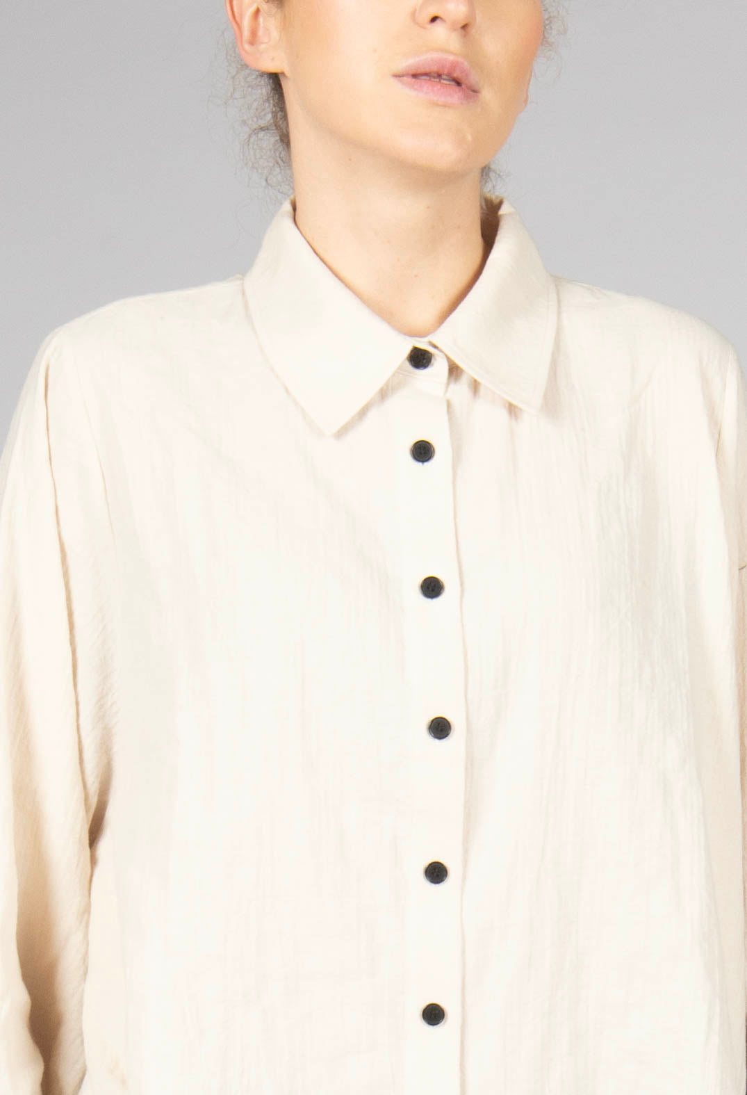 Batwing Shirt in Cream