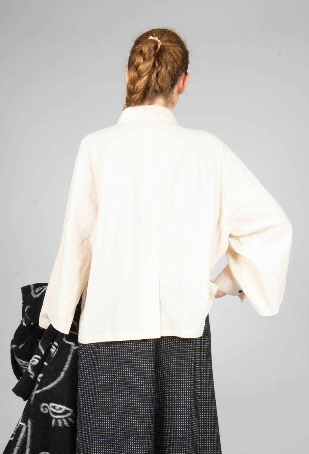 Batwing Shirt in Cream