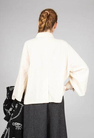 Batwing Shirt in Cream