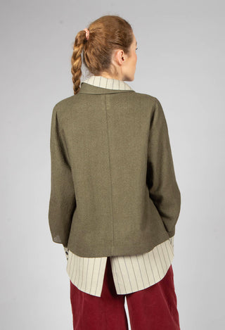 Tunic Top in Khaki and Navy