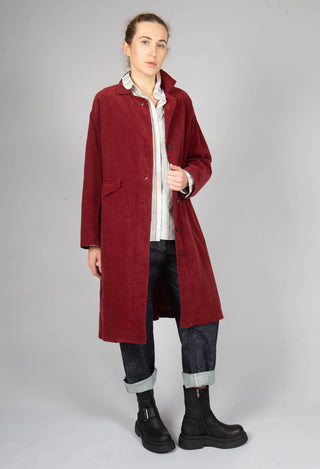 Melanie Coat in Henna