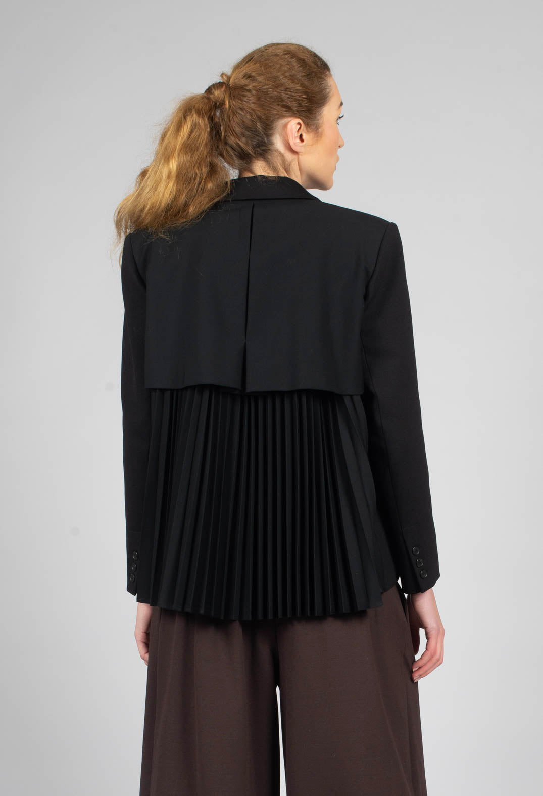 Double Breasted Blazer in Nero