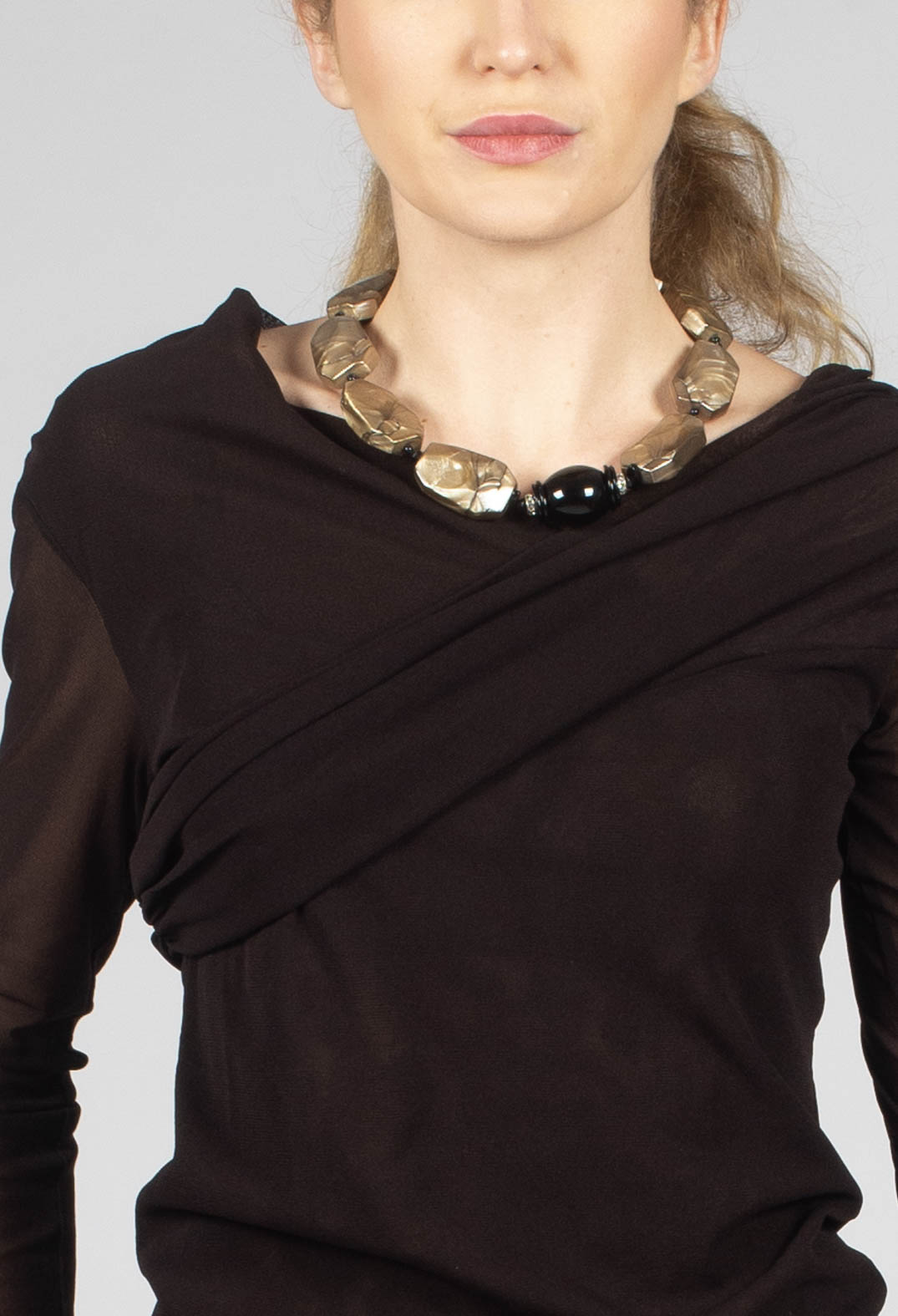 Draped Mesh Top in Java