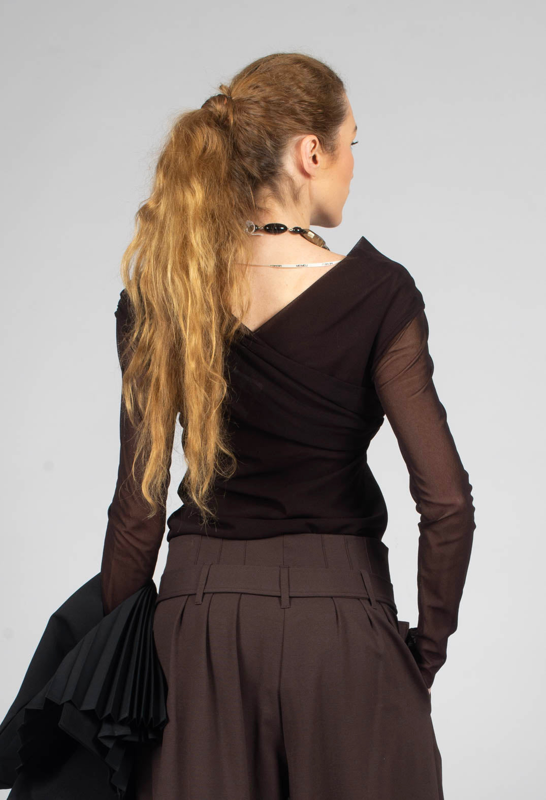 Draped Mesh Top in Java