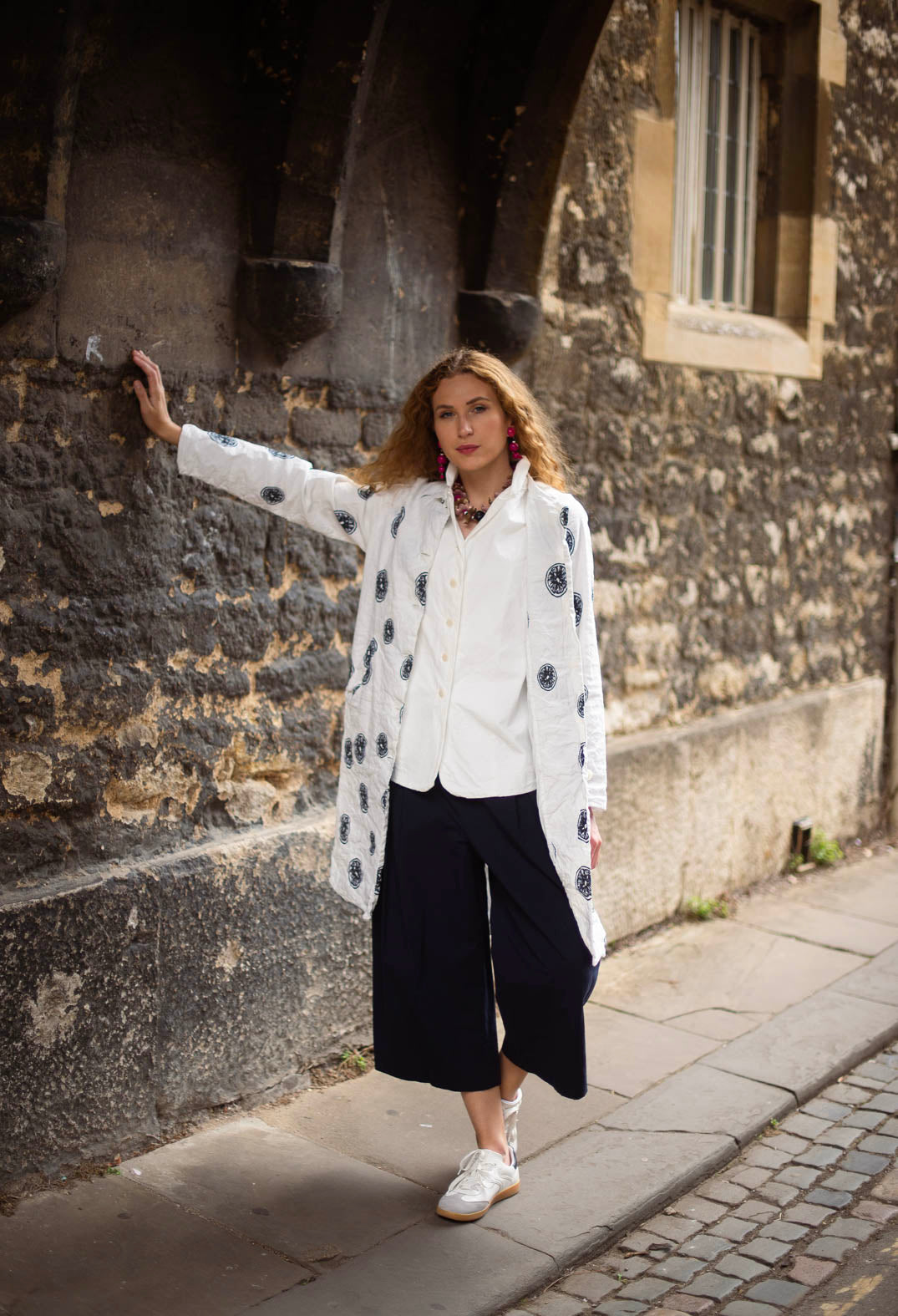 Sleeveless Blazer CC in Milk