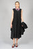Sleeveless Smock Dress in Nero