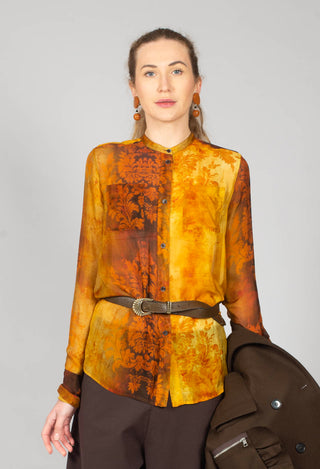 Renaissance Shirt in Stained Orange