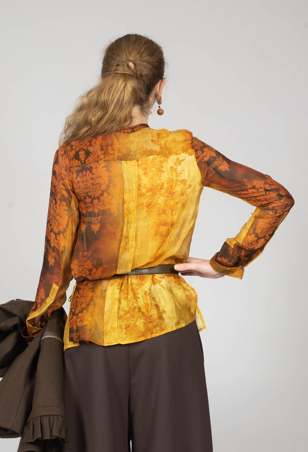 Renaissance Shirt in Stained Orange