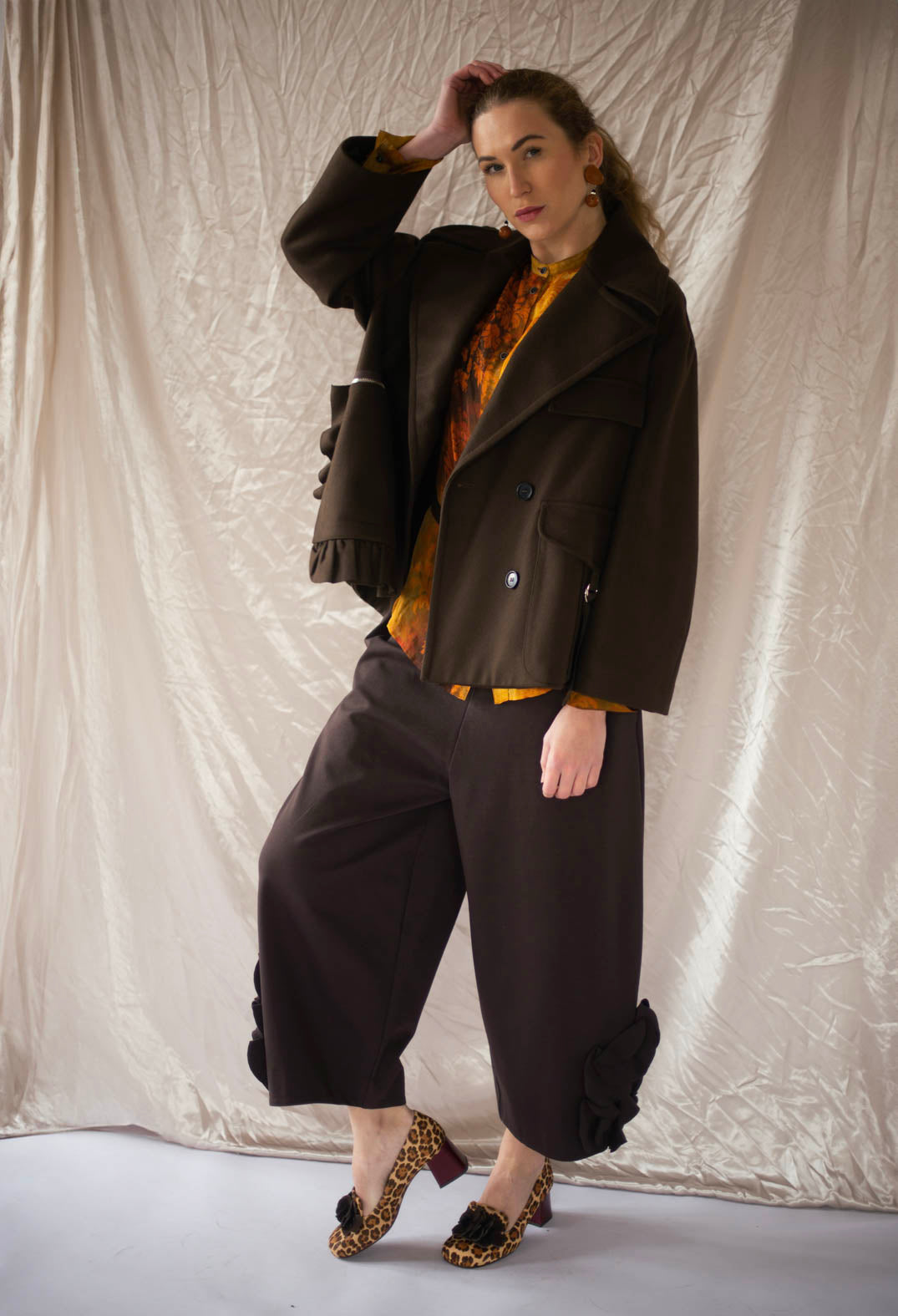 Renaissance Shirt in Stained Orange