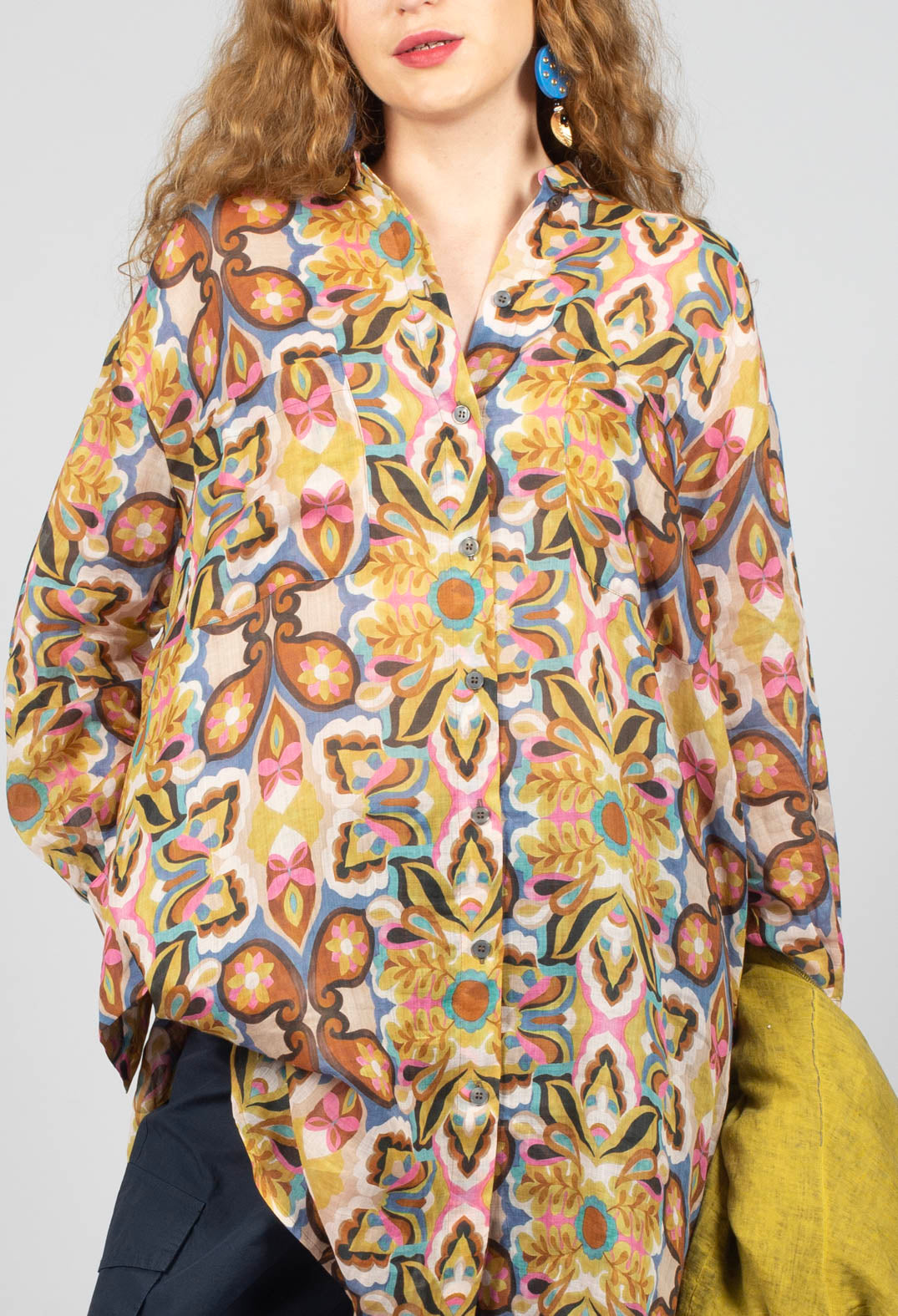 Print Estate Long Shirt in Original