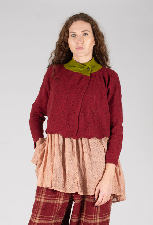 Bolero Moss in Cherry and Charteuse