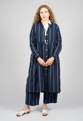 Shirt Dress in Indigo