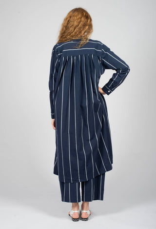 Shirt Dress in Indigo