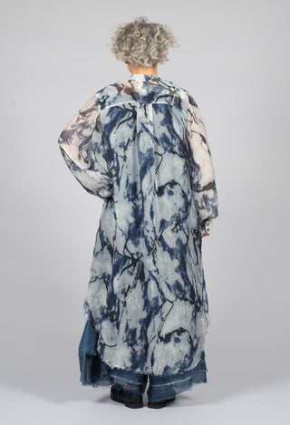 Lightweight Shirt Dress in Antique White