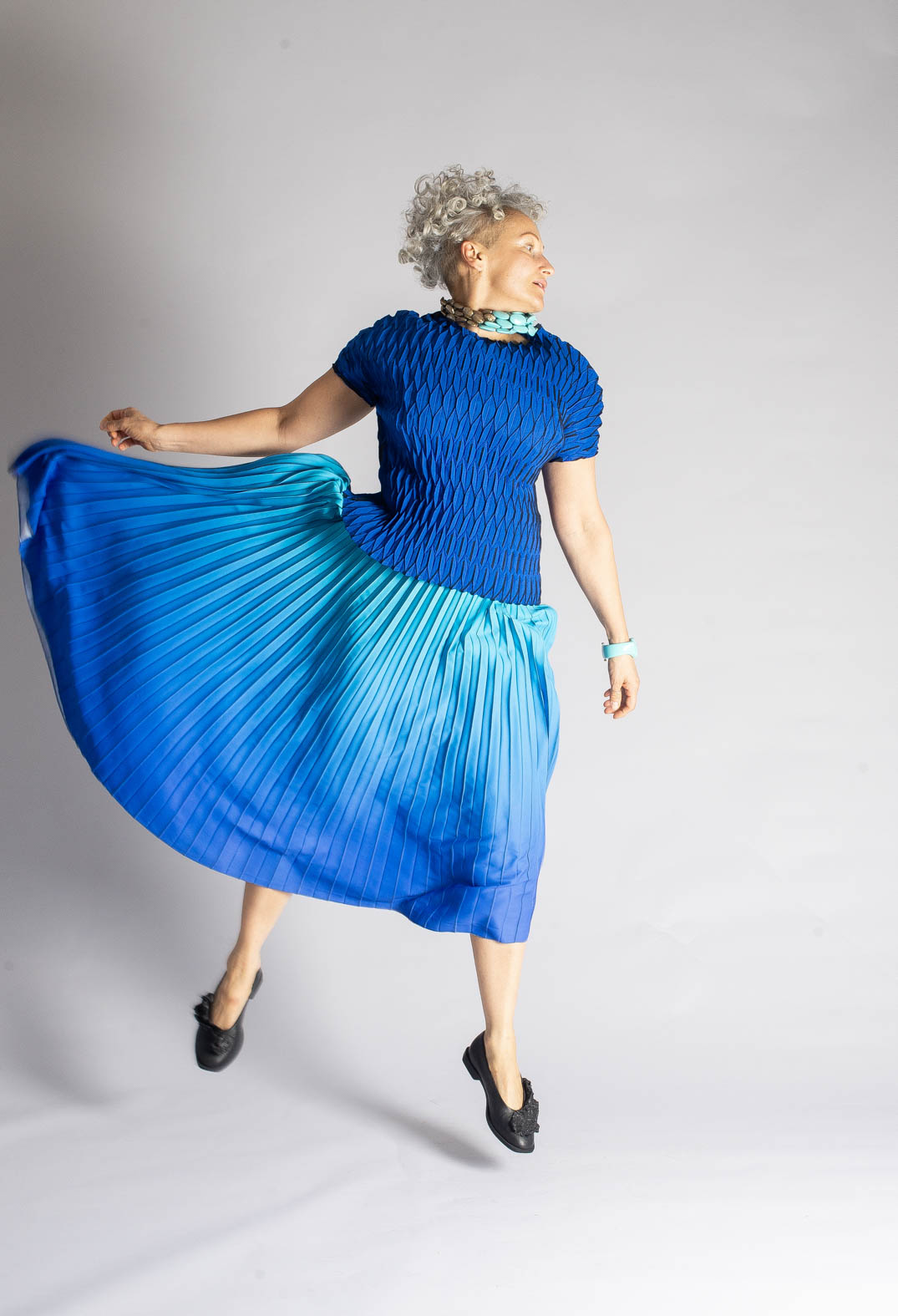 Lantern Top in Royal