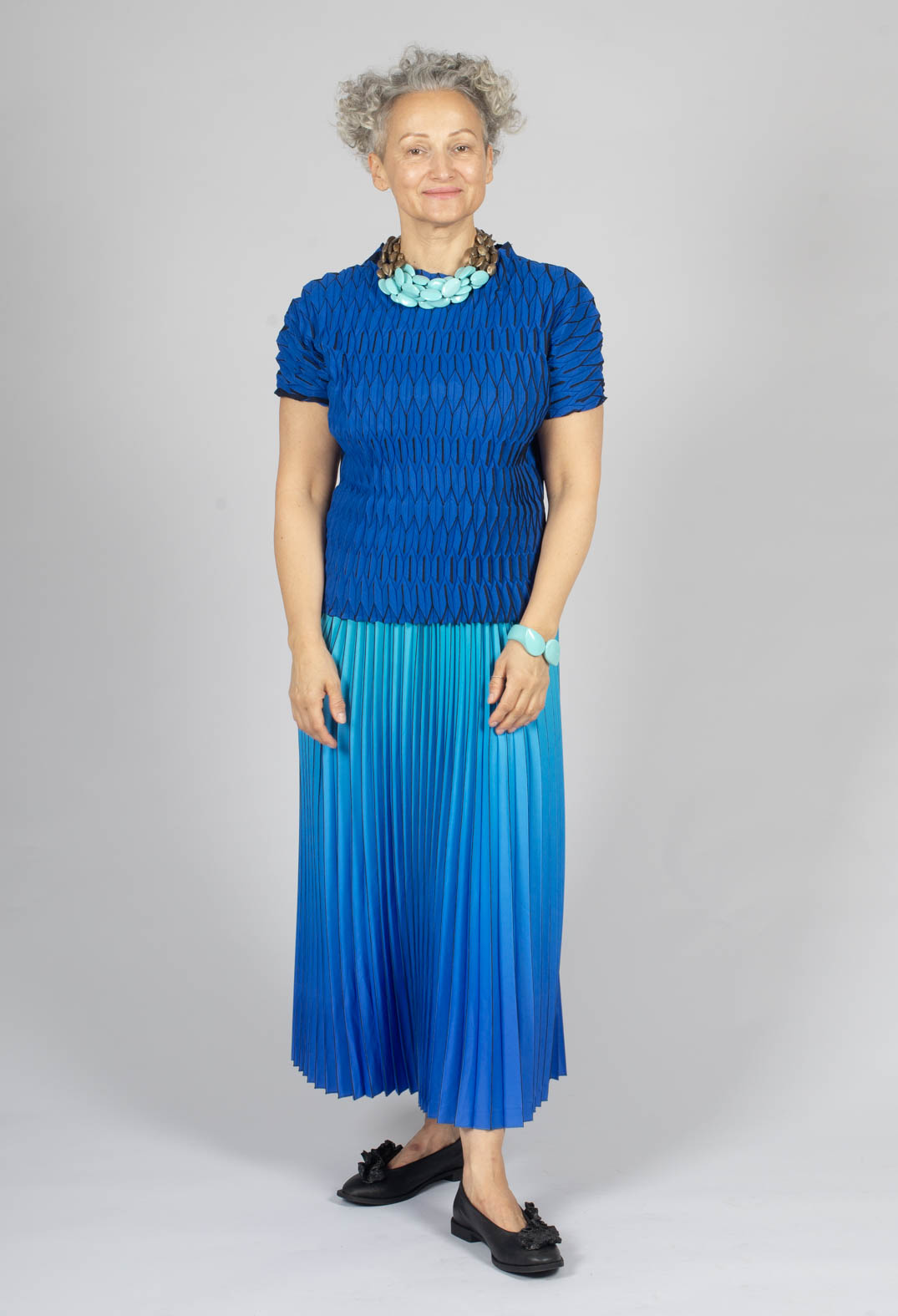 Lantern Top in Royal