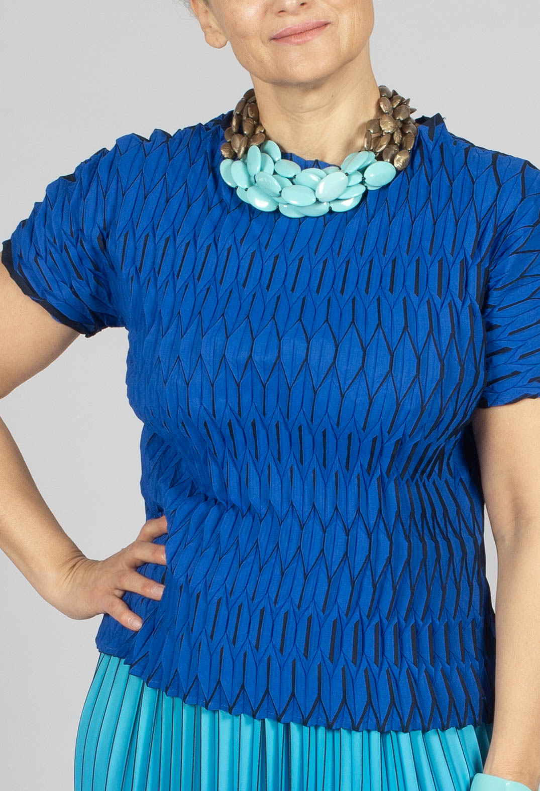 Lantern Top in Royal