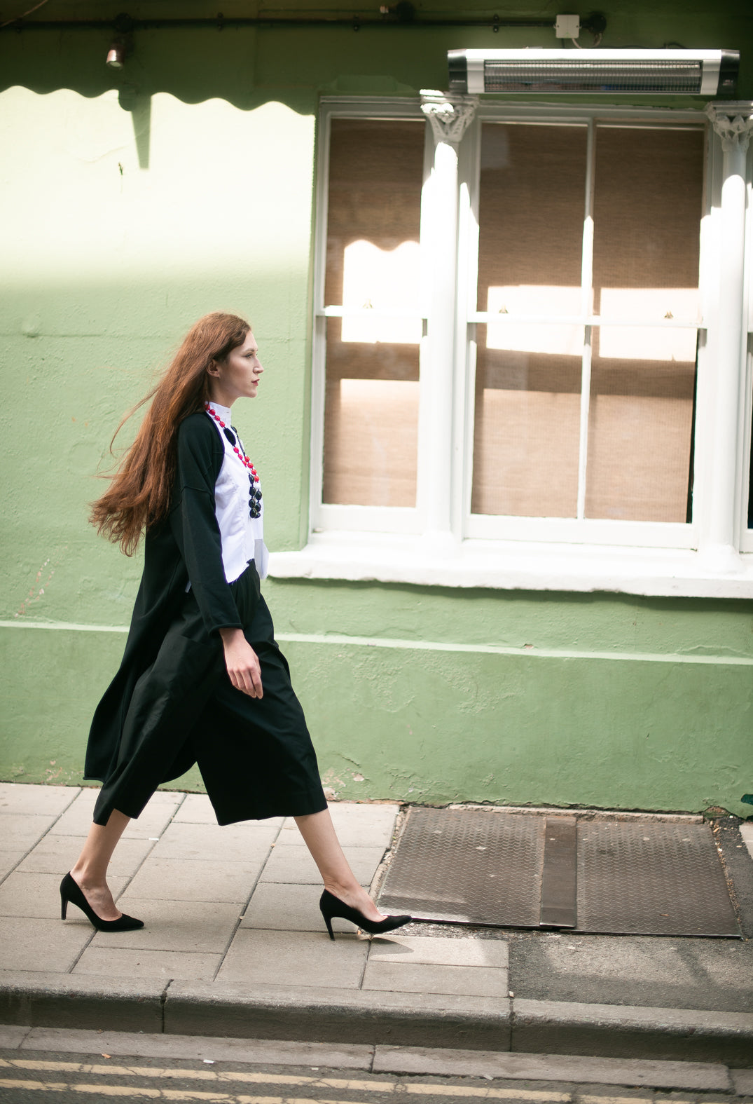 Long Cardigan in Black