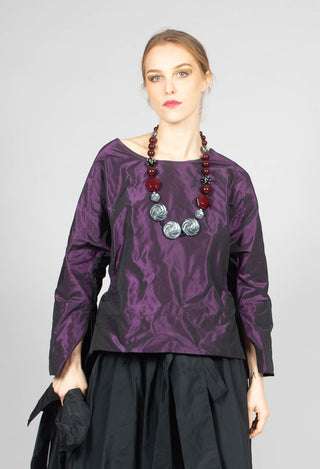 Marano Top in Plum