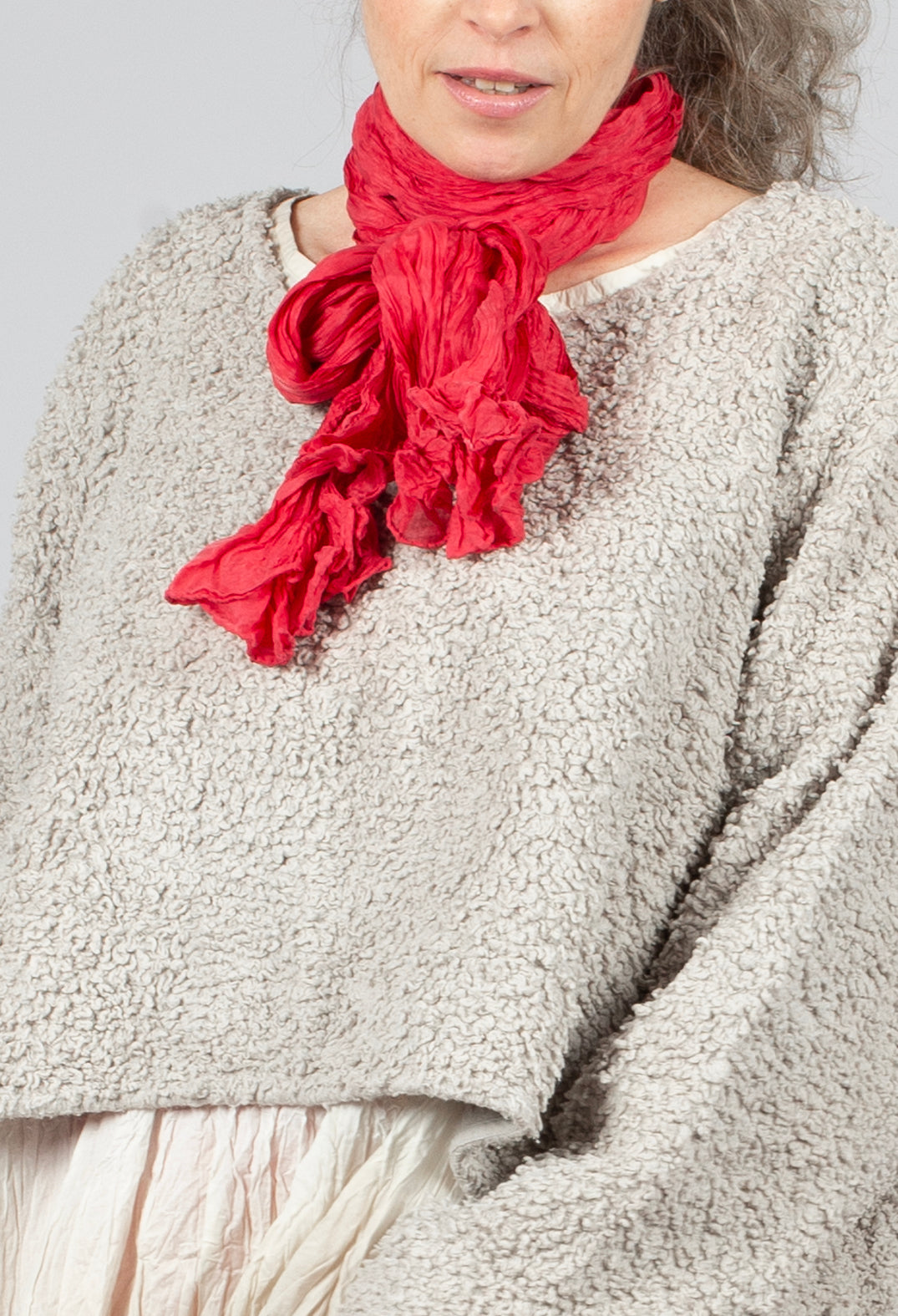 Helga Pullover in Kiesel