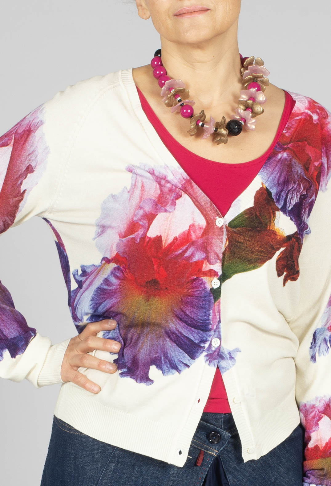 Include Cardigan in Floral