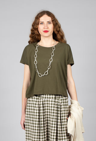 Decisa U T-Shirt in Alga