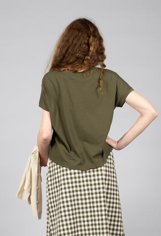 Decisa U T-Shirt in Alga