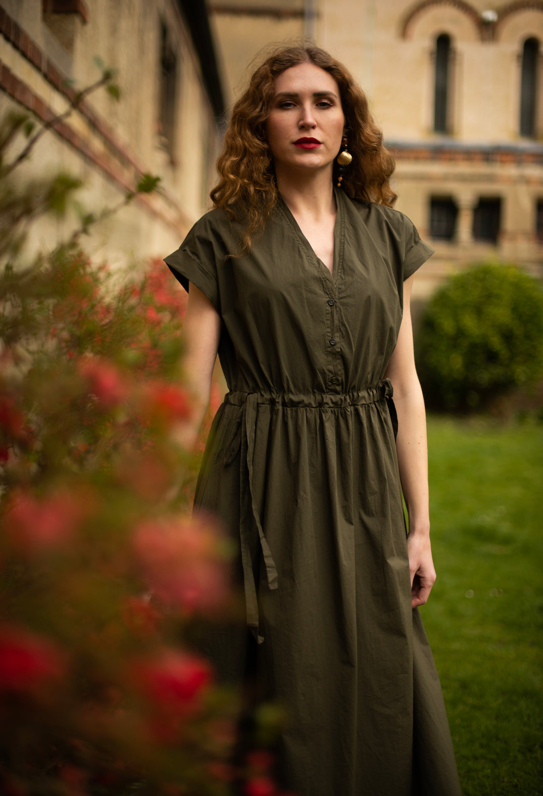 Gioioso Dress in Alga