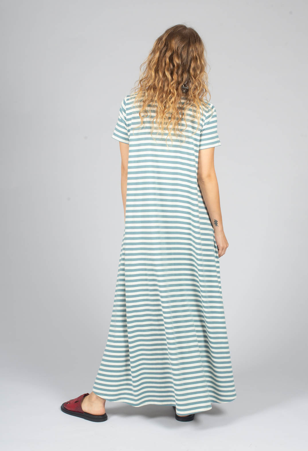 T-Shirt Dress in Sky