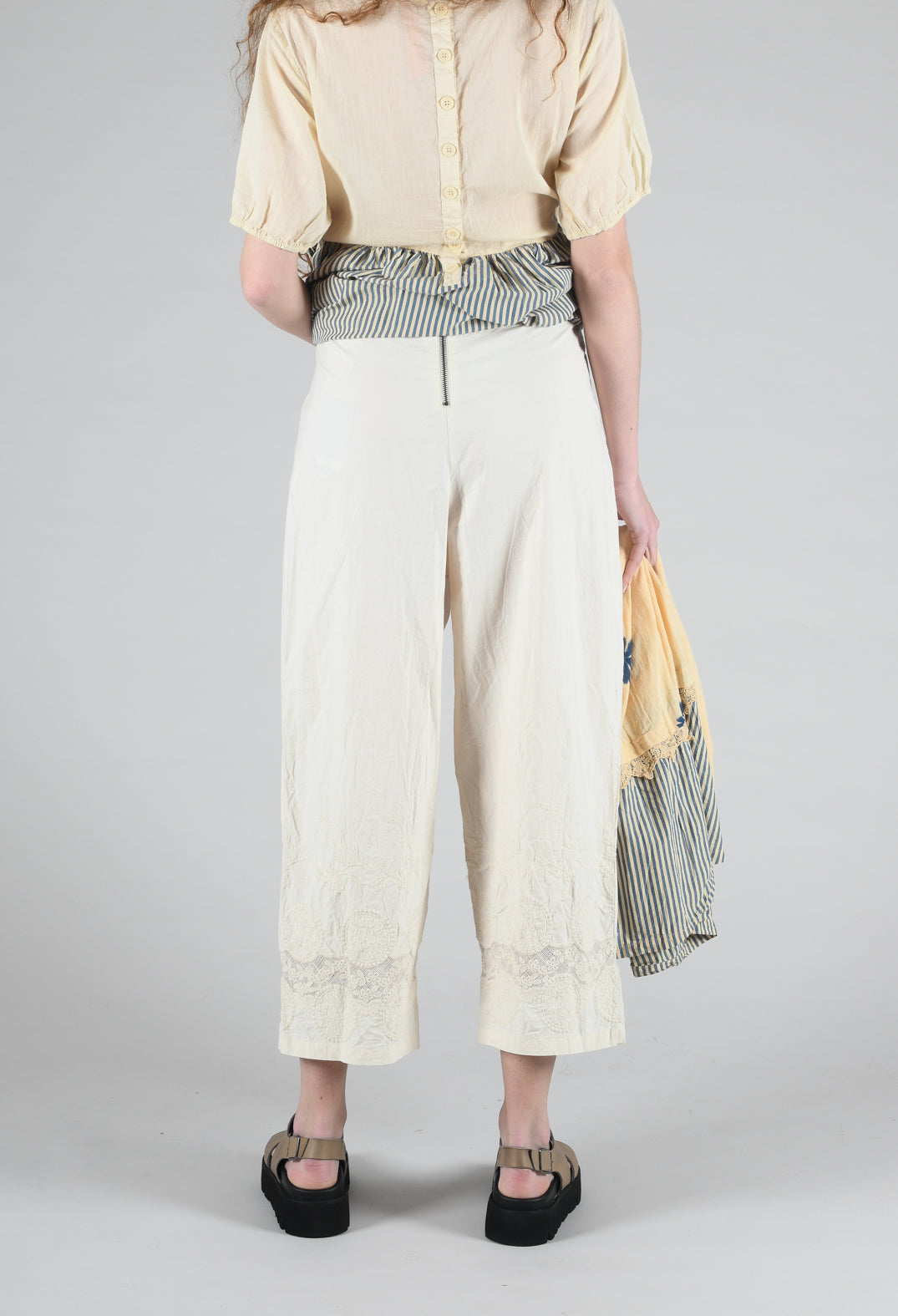 Amina Trouser in Cream