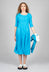 Seam Detail Dress in Malibu