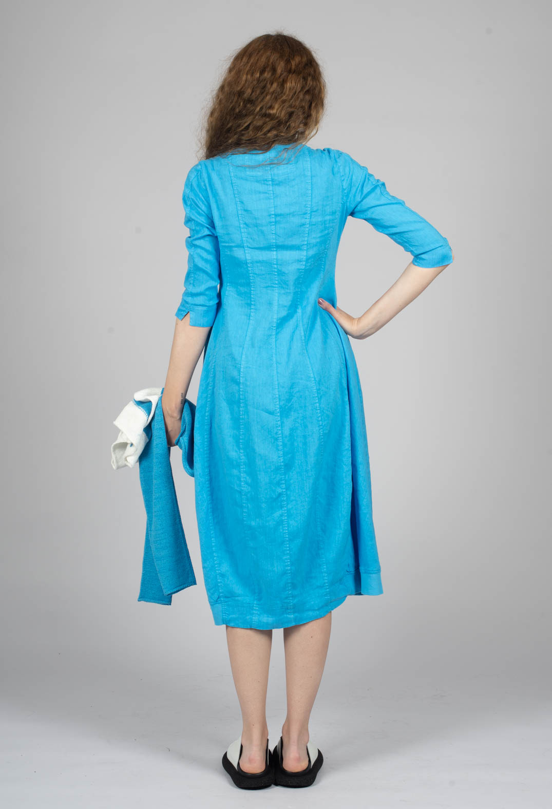 Seam Detail Dress in Malibu