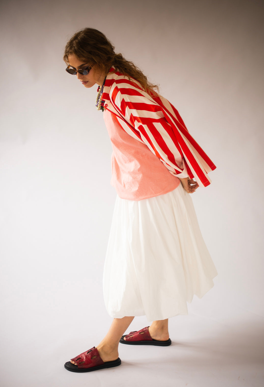 Jacket in Poppy