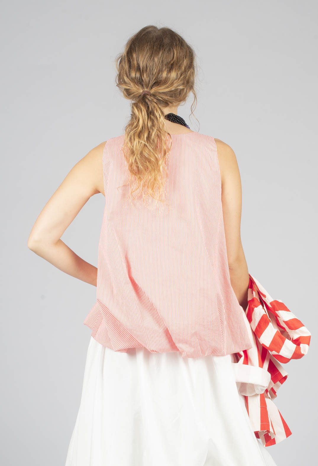 Vest Top in Poppy