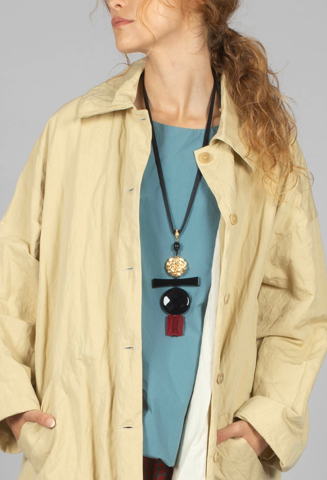 Trench Coat in Honey