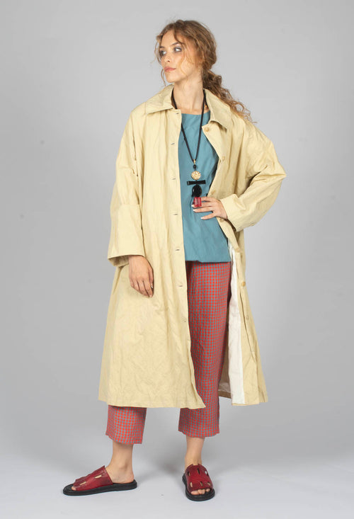 Trench Coat in Honey