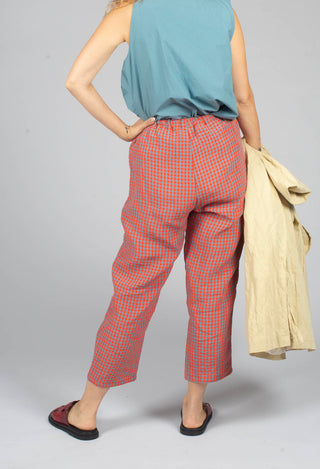 Trouser in Sky Poppy