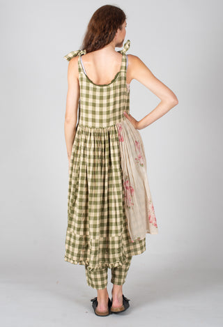 Revatua Dress in Carreaux Vert